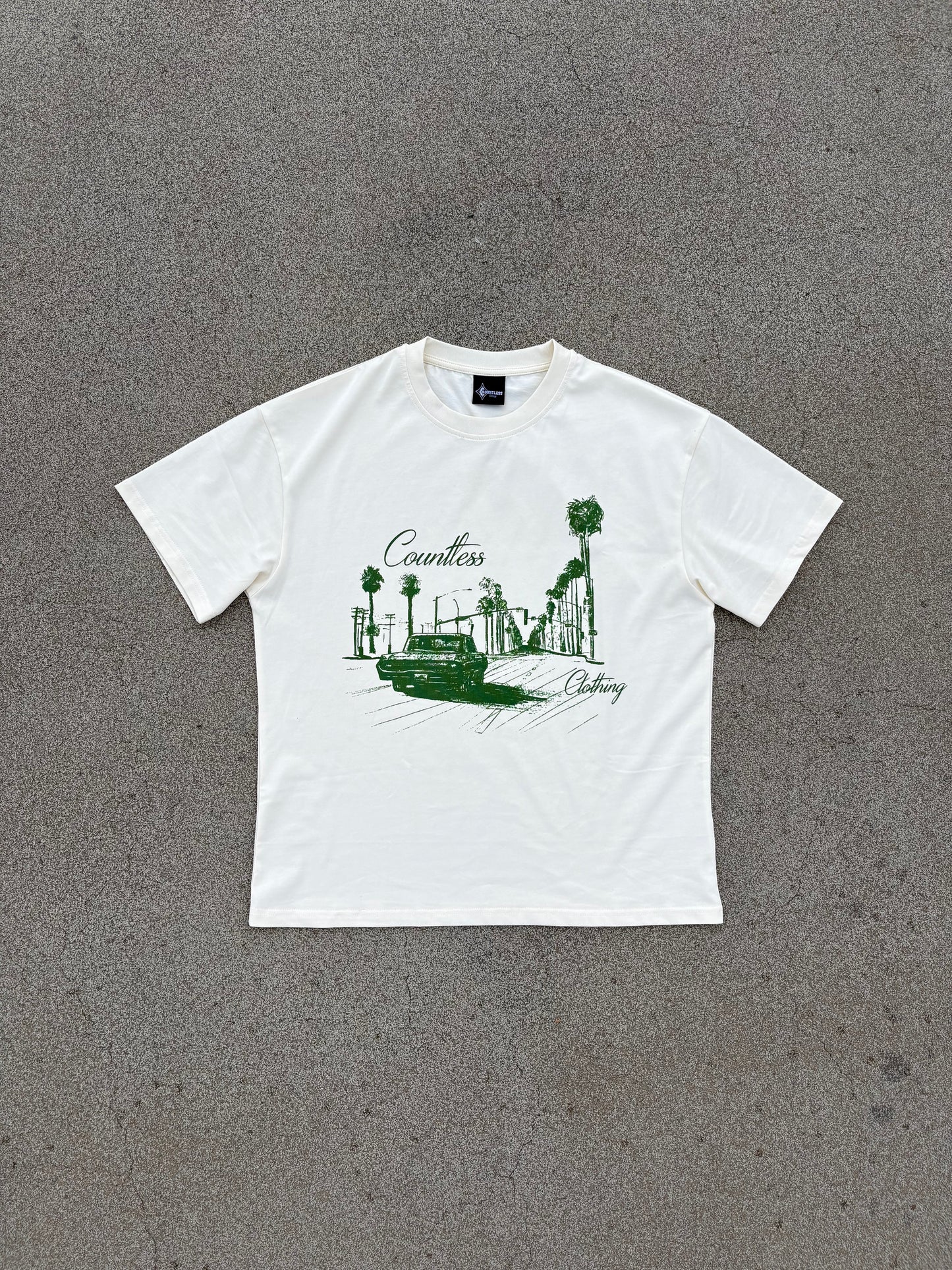 Beige T-Shirt Regular Fit